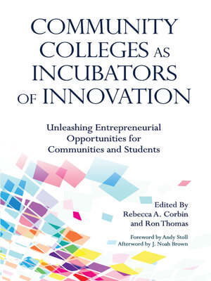 cover image of Community Colleges as Incubators of Innovation